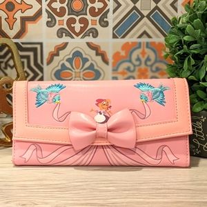 Disney Cinderella Loungefly Checkbook-Size Wallet